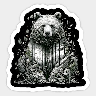 Bear Sticker